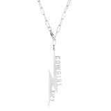 Montana Silversmiths Cowgirl Sh*t Lightning Bolt Necklace