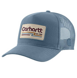 Carhartt Canvas Mesh Back 1889 Patch Cap - Thundercloud Thundercloud