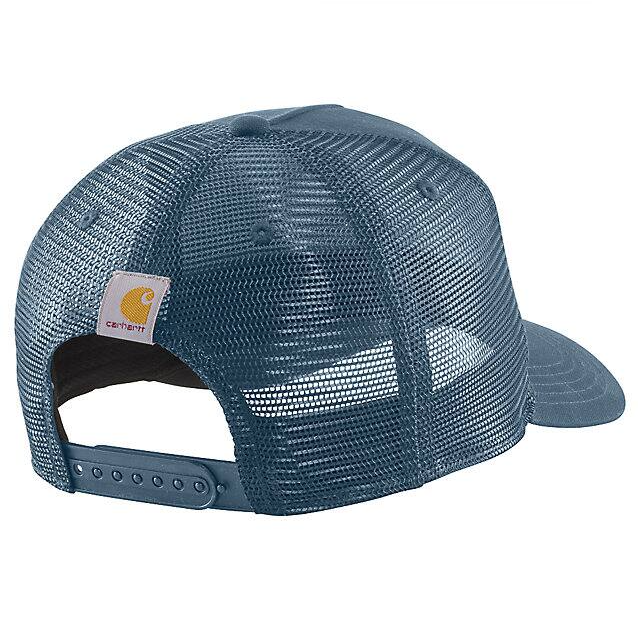 Carhartt Canvas Mesh Back 1889 Patch Cap - Thundercloud