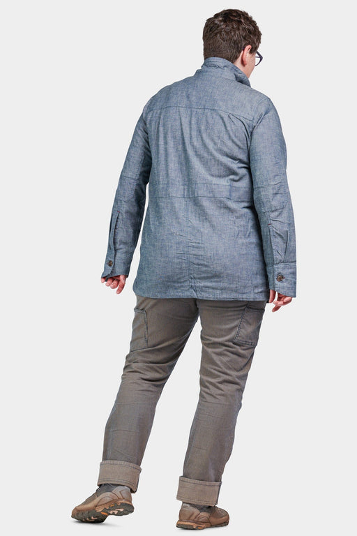 Dovetail Workwear Waldie Shirt Jac Ultra Light Indigo Denim - Chambray