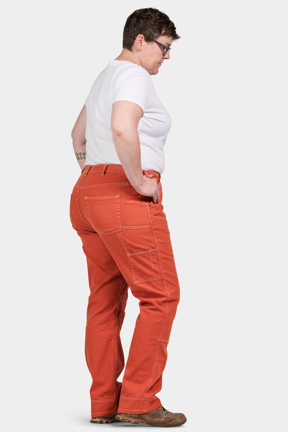 vaquera workwear pant 希少！完売アイテム Dovetail Workwear Day Construct Pant - Dark Brown Canvas