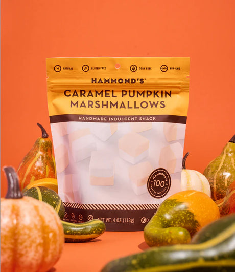 Hammond's Candies Caramel Pumpkin Marshmallows