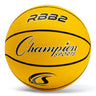 CHAMPION SPORTS Junior Size 5 Rubber Basketball, Yellow Yellow