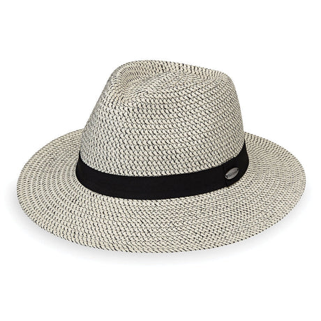 Wallaroo Hat Company Women's Charlie Hat Ivory/Black