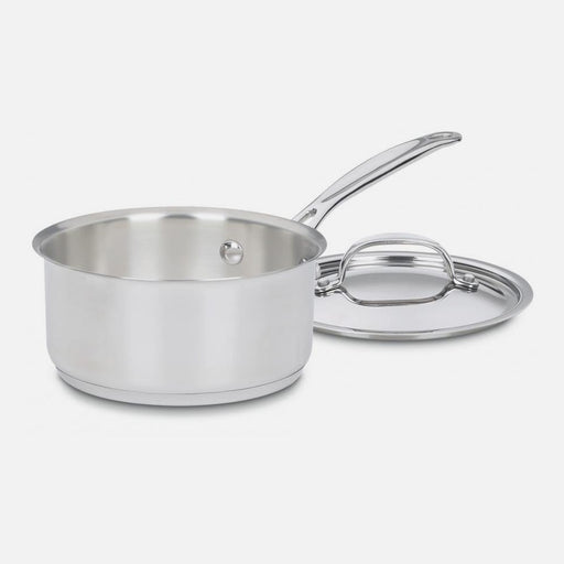 Cuisinart Chef's Classic Stainless 1.5 Quart Saucepan With Cover