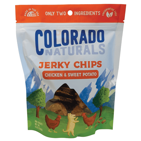 Colorado Pet Treats Colorado Naturals Chicken & Sweet Potato Jerky Chip Dog Treats - 6oz. Chicken & Sweet Potato