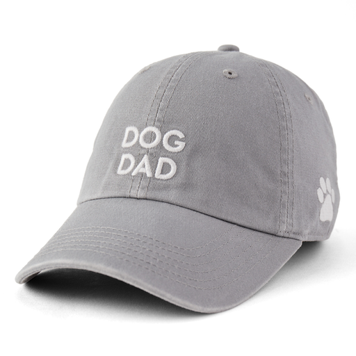 Life Is Good Classic Dog Dad Chill Cap - Slate Gray Slate Gray