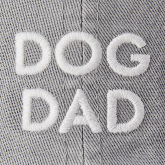 Life Is Good Classic Dog Dad Chill Cap - Slate Gray