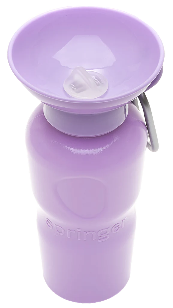 Springer Pets Classic Dog Travel Bottle 22oz - Lilac