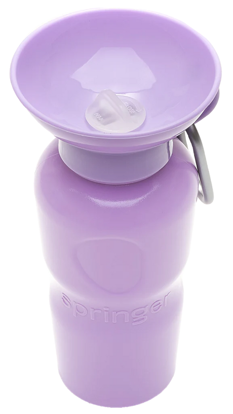 Springer Pets Classic Dog Travel Bottle 22oz - Lilac