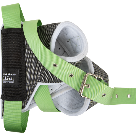 Classic Rope Clear Vision Cool Wrap Horn Wraps - Grey / Green