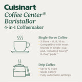 Cuisinart Coffee Center Barista Bar 4-in-1 Coffeemaker