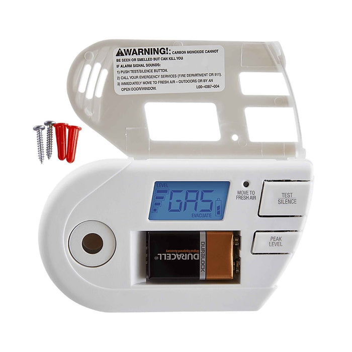 First Alert GCO1 Combination Explosive Gas and Carbon Monoxide Alarm with Digital Display and Battery Backup