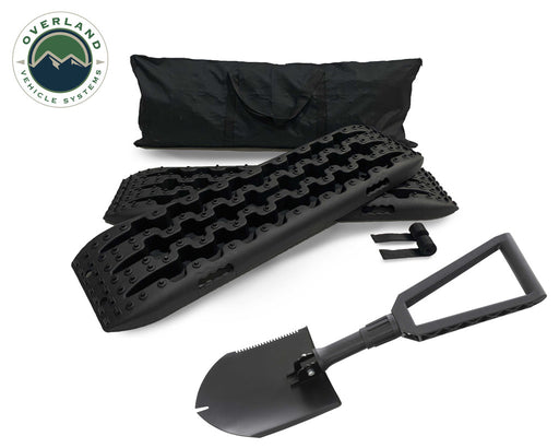 Overland Vehicle Systems Recovery Board And Multi Shovel Kit