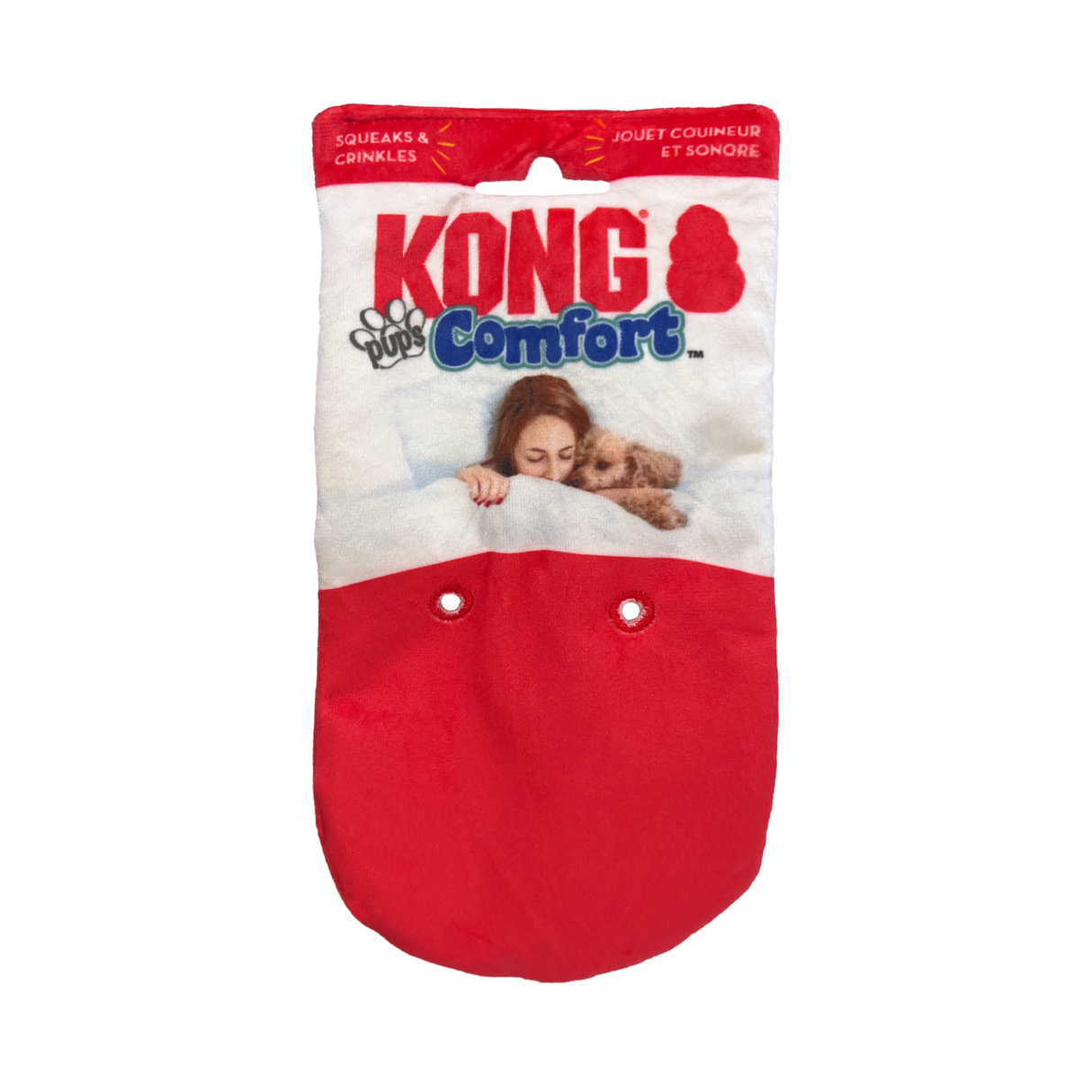 Kong Comfort Pups Dog Toy - Goldie - Medium