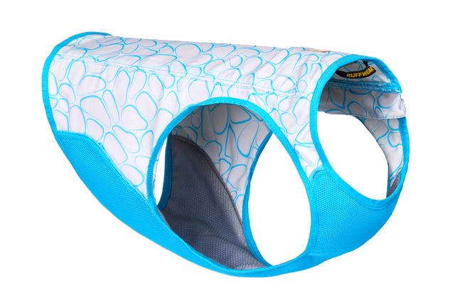 Ruffwear Swamp Cooler Zip Vest Biolumi Blue S Biolumi Blue