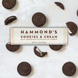 Hammond's Candies Cookies And Cream Milk Chocolate Bar