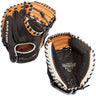 EASTON Tournament Elite 32.5in Youth Baseball Catcher's Mitt RH Black/tan