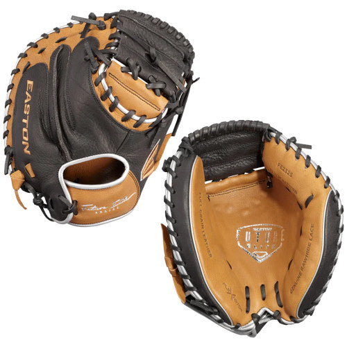 EASTON Future Elite 32.5in Youth Baseball Catcher's Mitt RH Tan