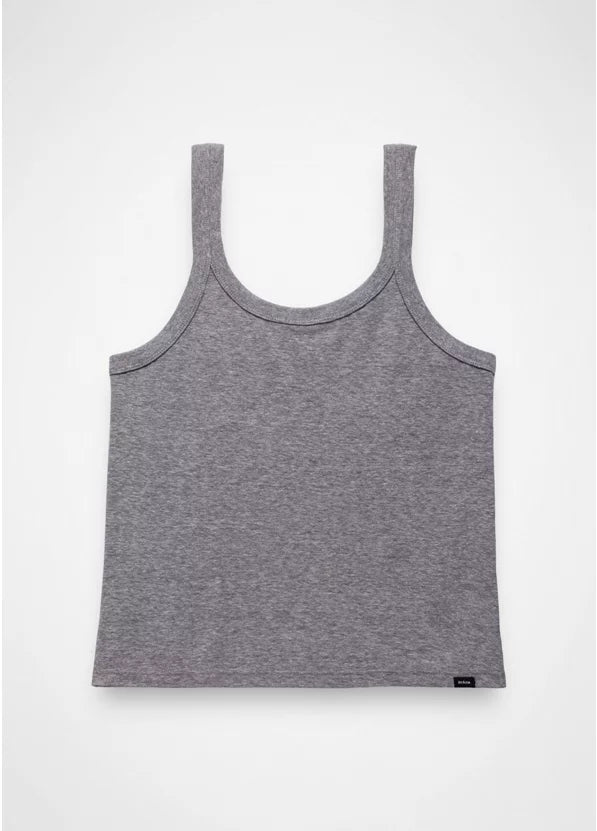 Prana Cozy Up Tank - Heather Grey