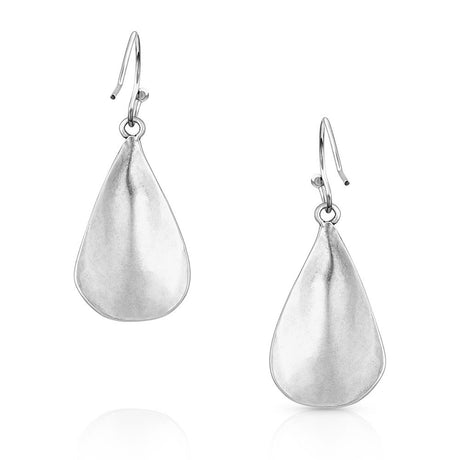 Montana Silversmiths Cradled Cactus Teardrop Earrings