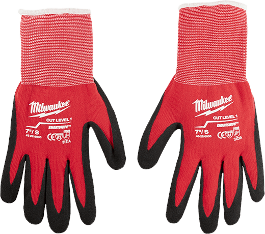 Milwaukee Cut Level 1 Nitrile Dipped Gloves