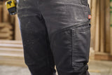 Dovetail Workwear D-Fender Pant - Cement Grey Stretch Canvas