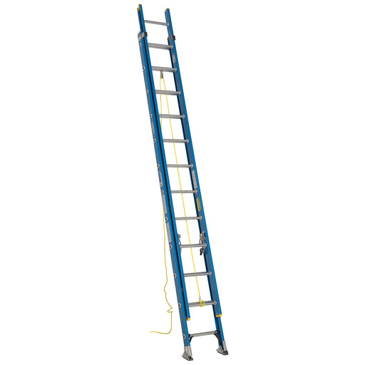 Werner 24ft Type I Fiberglass D-Rung Extension Ladder