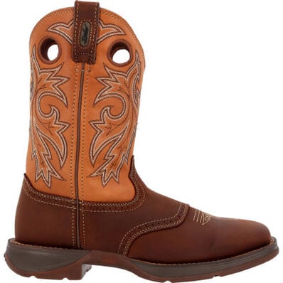 Men's Rebel By Durango Saddle Up Western Boot Brown/tan