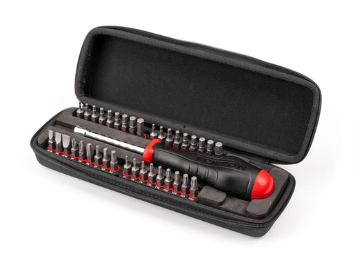 Tekton 37-Piece 1/4 Inch Bit Driver and Bit Set with Case 1/4IN / 37PC
