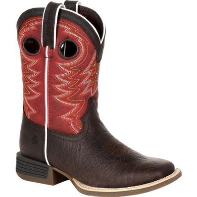 Kids' Durango Lil' Rebel Pro Red Western Boot Crimson
