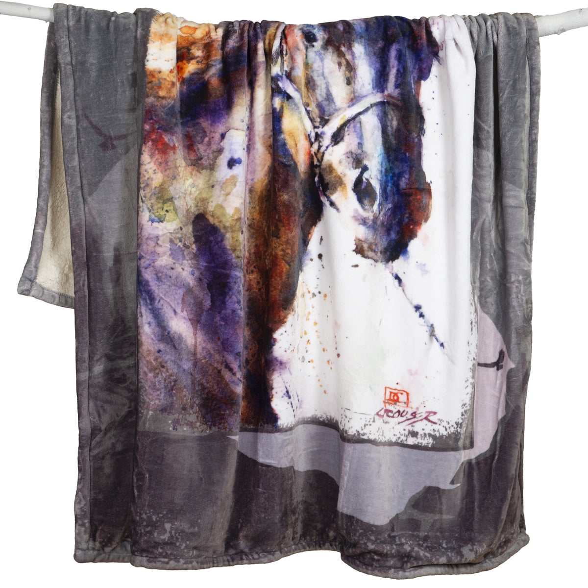 Carstens Inc Throw Dean Crouser Pancho Horse