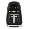 Smeg 50`s Retro Style 10 Cup Drip Filter Coffee Machine Black
