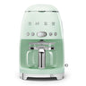 Smeg 50`s Retro Style 10 Cup Drip Filter Coffee Machine Pastel green