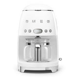 Smeg 50`s Retro Style 10 Cup Drip Filter Coffee Machine White
