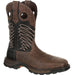 Men's Durango Maverick Xp Steel Toe Waterproof Western Work Chocolate Safari Boot Choc safari/blk