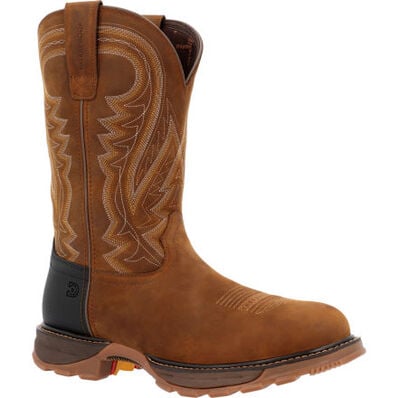 Men's Durango Maverick Xp Steel Toe Waterproof Western Work Coyote Brown Boot Coyote brown