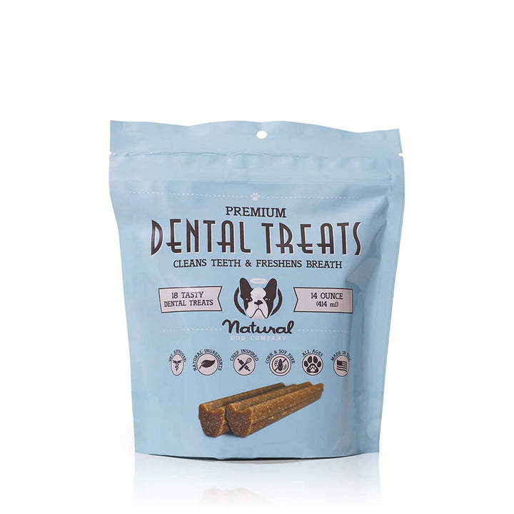 Natural Dog Company Dental Treats - 18 Sticks