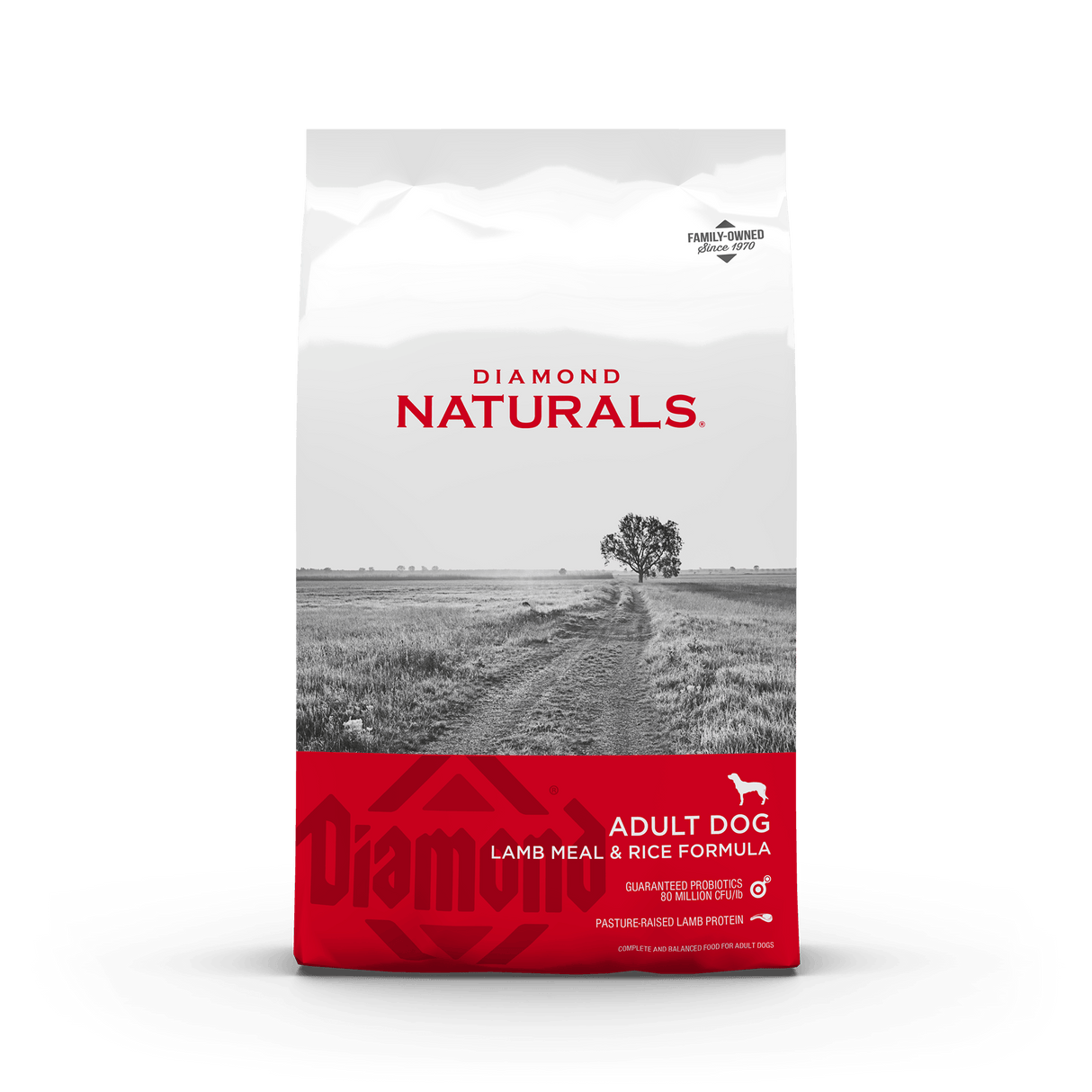 Diamond Pet Foods Naturals Adult Dog Food (Lamb Meal & Rice Formula) - 20lb. & 40lb.