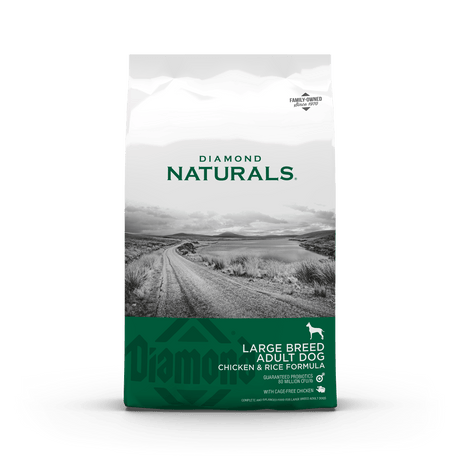 Diamond Pet Foods Naturals Large Breed Adult Dog Food (Chicken & Rice Formula) - 40lb.