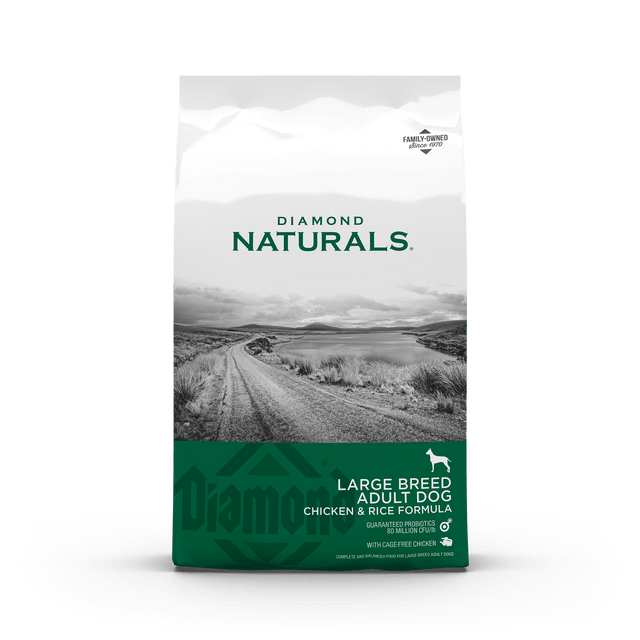 Diamond Pet Foods Naturals Large Breed Adult Dog Food (Chicken & Rice Formula) - 40lb.