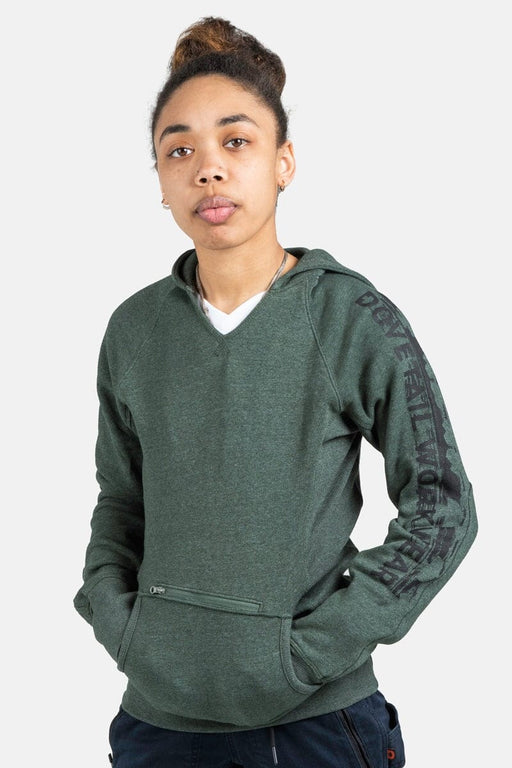 Dovetail Workwear Anna Pullover Hoodie - Forest Green