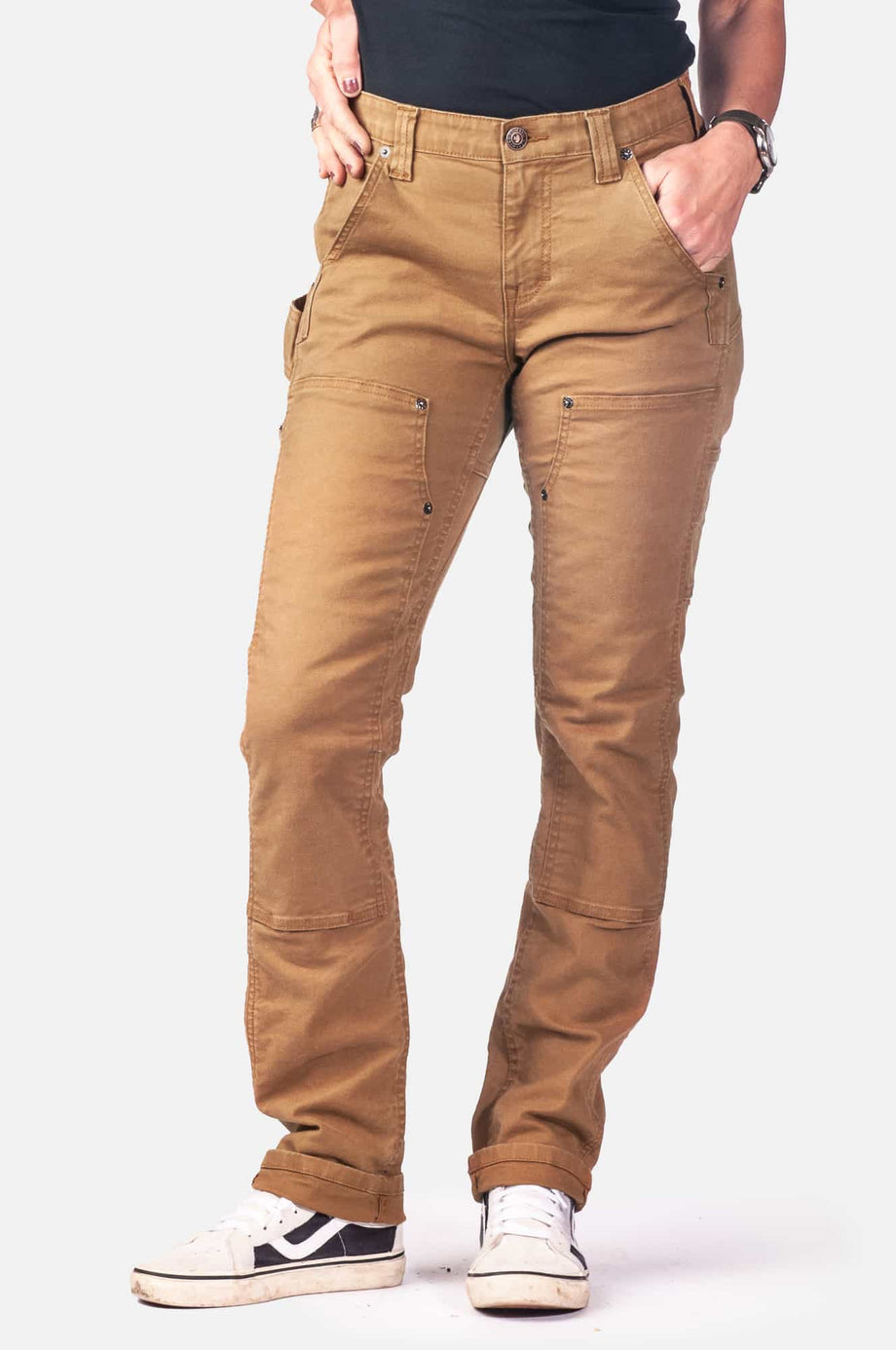 Dovetail Workwear Maven X Pant - Saddle Brown Canvas