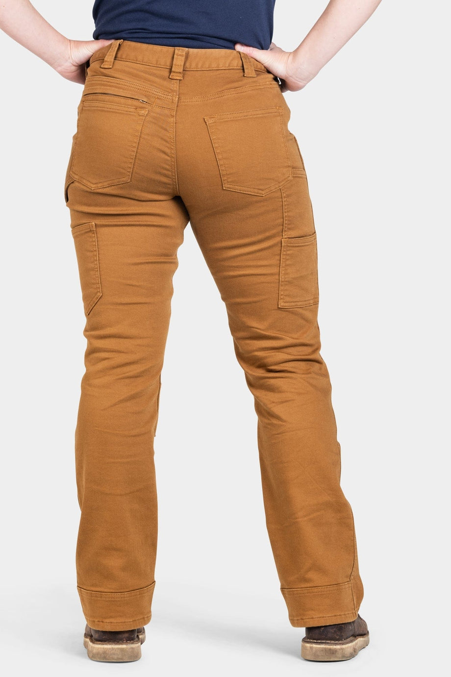 Dovetail Workwear Britt Utility Thermal Pant - Saddle Brown