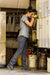 Dovetail Workwear GO TO Stretch Canvas Pants - Cement Grey