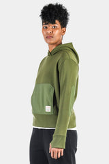 Dovetail Workwear Flagger Fleece Hoodie - Moss Green Moss Green