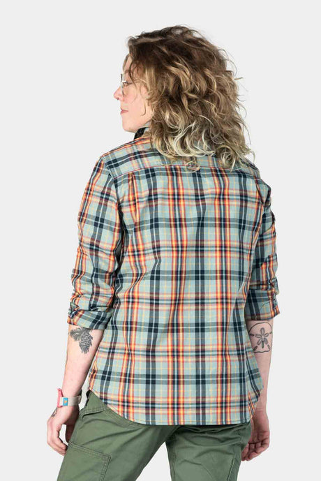 Dovetail Workwear AJ Performance Work Shirt - Ginger Plaid