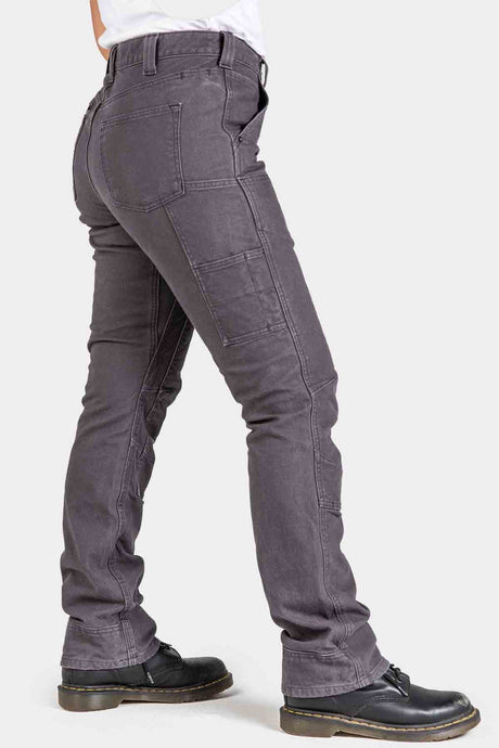 Dovetail Workwear Britt Utility Pant - Dark Grey Canvas