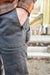 Dovetail Workwear Christa DIY Pant - Magnet Grey Strech Denim