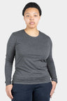 Dovetail Workwear Long Sleeve Wicking Tee - Dark Grey Dark Grey